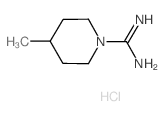 4-Methyl-piperidine-1-carboxamidine hydrochloride结构式