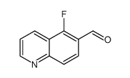 5-fluoroquinoline-6-carbaldehyde结构式