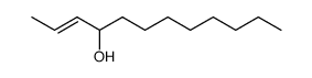 (E)-dodec-2-en-4-ol Structure