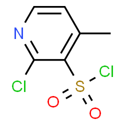 2-Chloro-4-methylpyridine-3-sulfonyl chloride Structure
