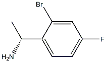 (1R)-1-(2-BROMO-4-FLUOROPHENYL)ETHYLAMINE Structure