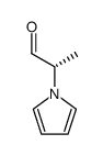 1H-Pyrrole-1-acetaldehyde,alpha-methyl-,(S)-(9CI) structure