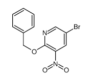 2-(BENZYLOXY)-5-BROMO-3-NITROPYRIDINE structure