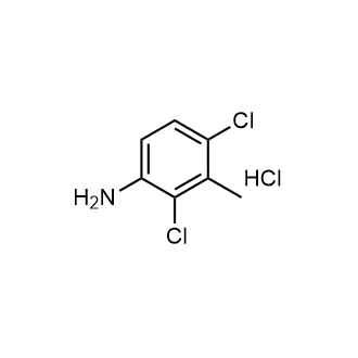 2,4-Dichloro-3-methylaniline;hydrochloride Structure