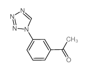 1-[3-(1H-TETRAZOL-1-YL)PHENYL]ETHANONE structure