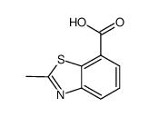 2-甲基苯并[d]噻唑-7-羧酸结构式