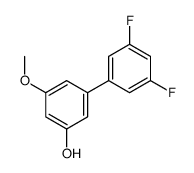3-(3,5-difluorophenyl)-5-methoxyphenol结构式