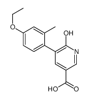5-(4-ethoxy-2-methylphenyl)-6-oxo-1H-pyridine-3-carboxylic acid结构式