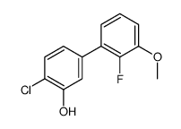 2-chloro-5-(2-fluoro-3-methoxyphenyl)phenol Structure