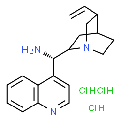 9-Amino-(9-deoxy)epi-cinchonidine trihydrochloride Structure