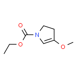 1H-Pyrrole-1-carboxylic acid,2,3-dihydro-4-methoxy-,ethyl ester (9CI)结构式