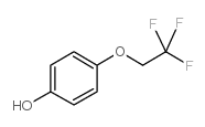 4-(2,2,2-三氟乙氧基)苯酚结构式