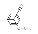 Benzeneacetonitrile, a-methoxy- Structure