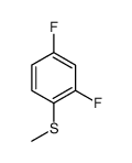 2,4-DIFLUOROTHIOANISOLE Structure