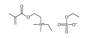 METHACRYLOYL OXYETHYL DIMETHYLETHYL AMMONIUM ETHYLSULFATE structure