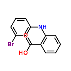 2-(3-Bromo-phenylamino)-benzoic acid structure