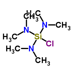 tris(dimethylamino)chlorosilane Structure