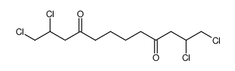 1,2,11,12-tetrachlorododecane-4,9-dione结构式