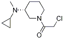 2-Chloro-1-[(R)-3-(cyclopropyl-Methyl-aMino)-piperidin-1-yl]-ethanone Structure