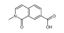 2-dihydro-2-Methyl-1-oxoisoquinoline-7-carboxylic acid结构式