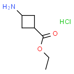 ethyl 3-aminocyclobutane-1-carboxylate hydrochloride Structure