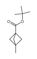 t-butyl 3-methylbicyclo[1.1.1]pentane-1-carboxylate Structure