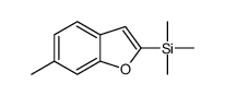 2-trimethylsilyl-6-methylbenzo[b]furan Structure