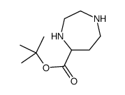 [1,4]二氮杂烷-5-羧酸叔丁酯结构式