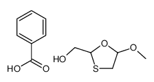 (S)-(5-Methoxy-1,3-Oxathiolan-2-yl)Methyl Benzoate structure