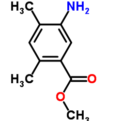 Methyl 5-amino-2,4-dimethylbenzoate Structure