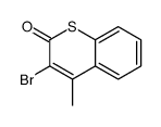 3-bromo-4-methylthiochromen-2-one结构式