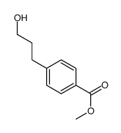 methyl 4-(3-hydroxypropyl)benzoate Structure