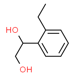 1,2-Ethanediol,1-(2-ethylphenyl)-(9CI) structure