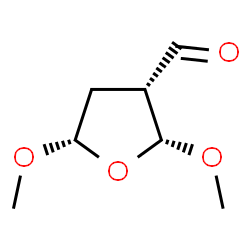 3-Furancarboxaldehyde, tetrahydro-2,5-dimethoxy-, [2R-(2alpha,3alpha,5alpha)]- (9CI) picture