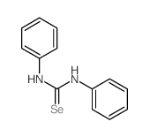 Selenourea,N,N'-diphenyl- structure