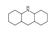 1,2,3,4,4a,5,6,7,8,8a,9,9a,10,10a-tetradecahydroacridine结构式