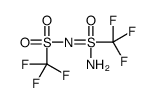 1,1,1-trifluoro-N-(trifluoromethylsulfonimidoyl)methanesulfonamide结构式