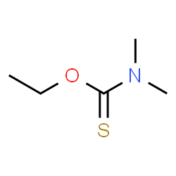 N,N-Dimethylthiocarbamic acid O-ethyl ester Structure