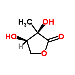 2-C-Methyl-D-erythrono-1,4-lactone structure