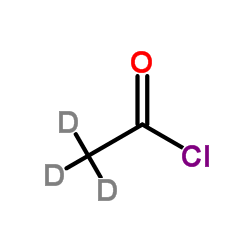 Acetyl chloride-d3 structure