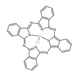 INDIUM(III) PHTHALOCYANINE CHLORIDE structure