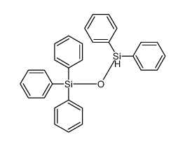 diphenylsilyloxy(triphenyl)silane Structure