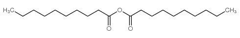 Decanoic anhydride structure