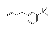 4-[(3-TRIFLUOROMETHYL)PHENYL]-1-BUTENE结构式