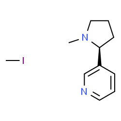 nicotine monomethiodide Structure