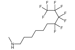 7,7,8,8,9,9,10,10,10-nonafluoro-N-methyldecan-1-amine结构式