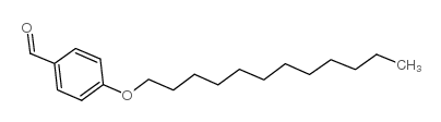 4-n-dodecyloxybenzaldehyde structure