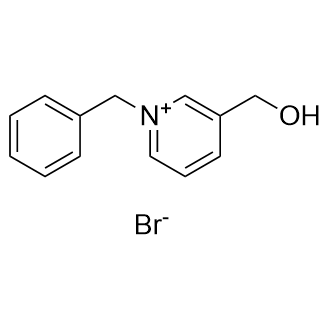 1-Benzyl-3-(hydroxymethyl)pyridin-1-iumbromide structure