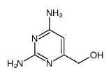 4-Pyrimidinemethanol, 2,6-diamino- (9CI)结构式