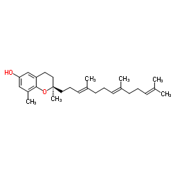 δ-Tocotrienol structure